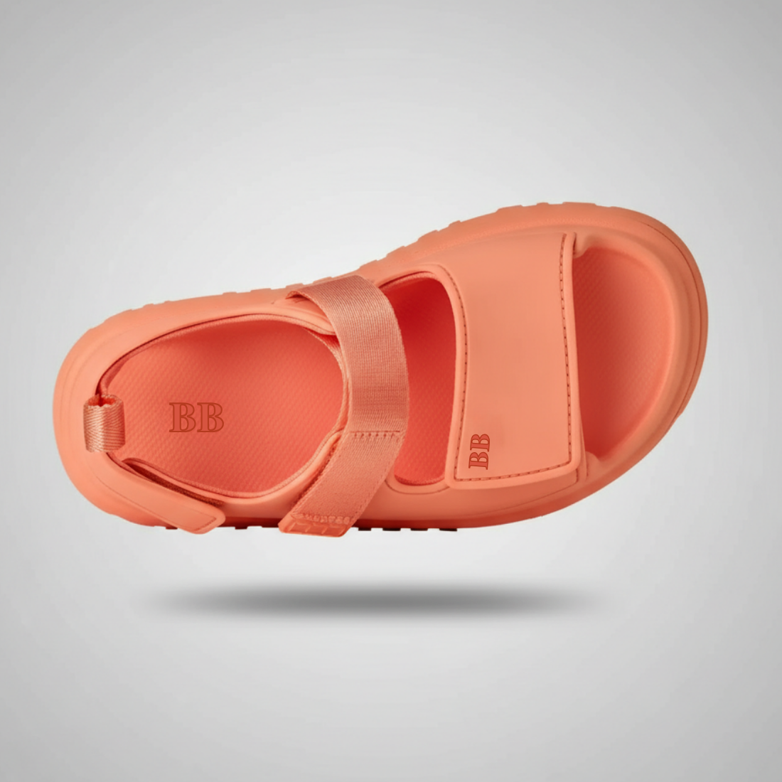 GoldenGlow Platform Strap Sandal