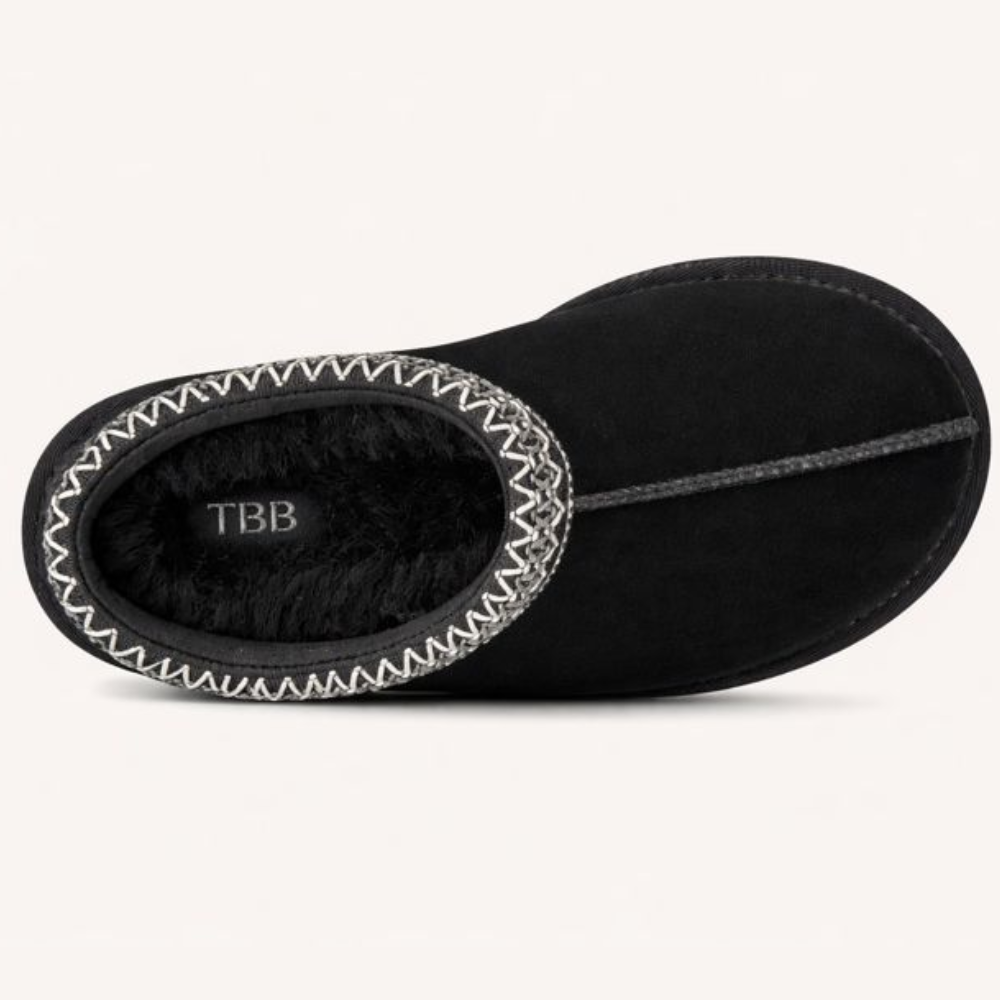 Tasman II Suede Slip On Platform Slipper