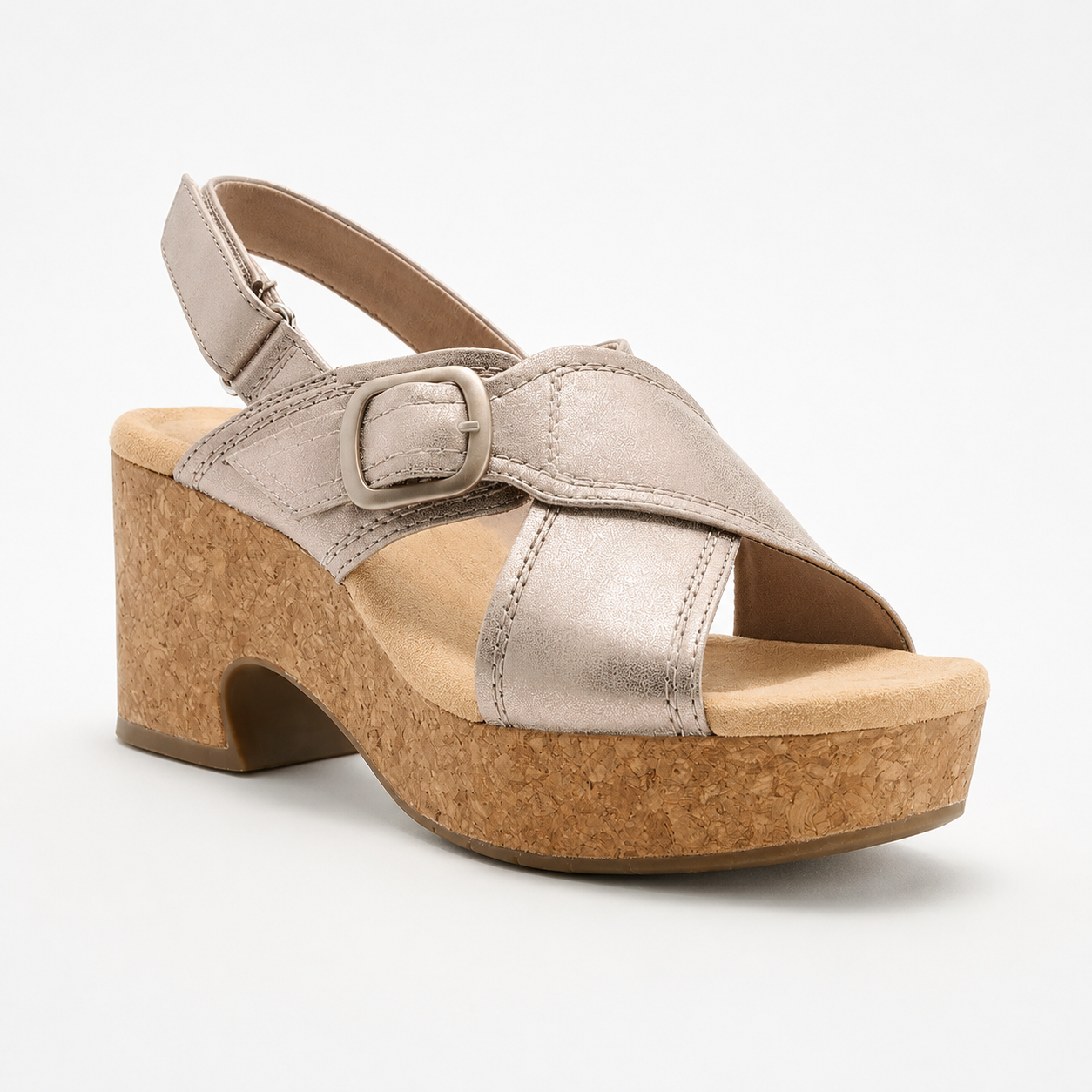 Comfortable Leather Wedge Sandals For Women