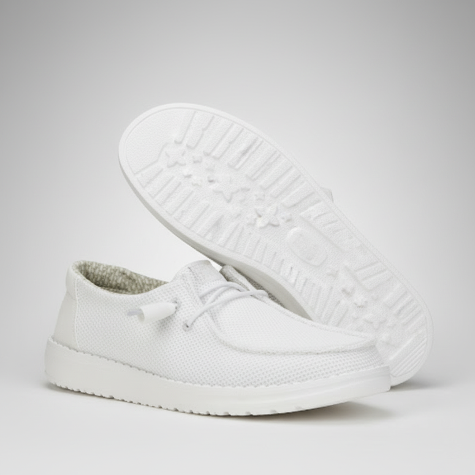 Stretch Mesh Lightweight Slip On Shoes