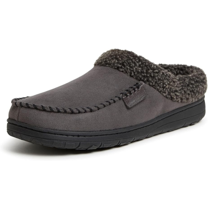 Soft Suede Slip On Slippers For Men