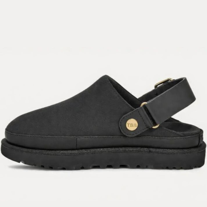 Platform Clog With Adjustable Buckle Strap And Comfort Sole