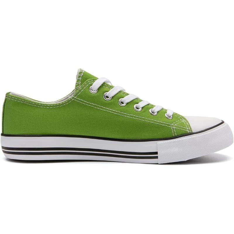 Solid Color Canvas Lace Up Shoes For Men - The Boston Boots