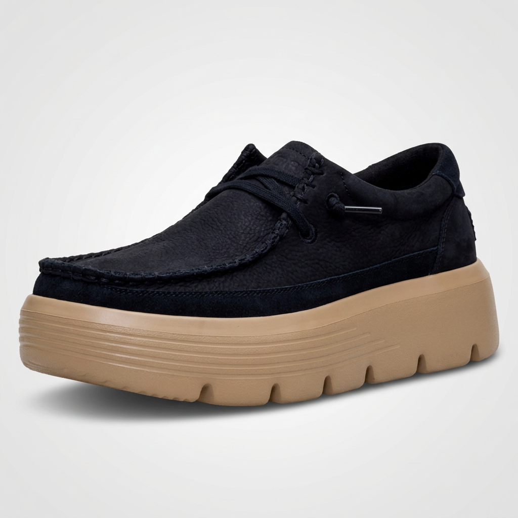 Austin Edge Ox Nubuck Platform Shoe