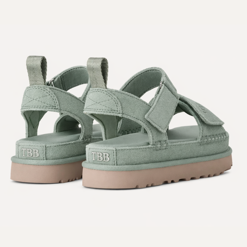 Comfort Sandals With Adjustable Straps And Lightweight Sole 
