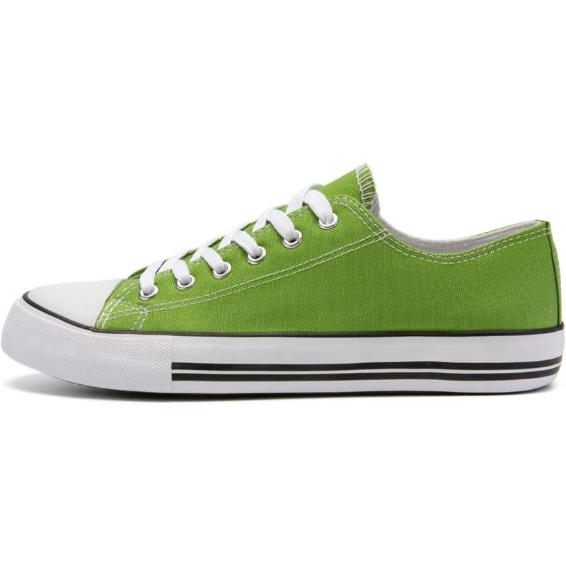 Solid Color Canvas Lace Up Shoes For Men - The Boston Boots