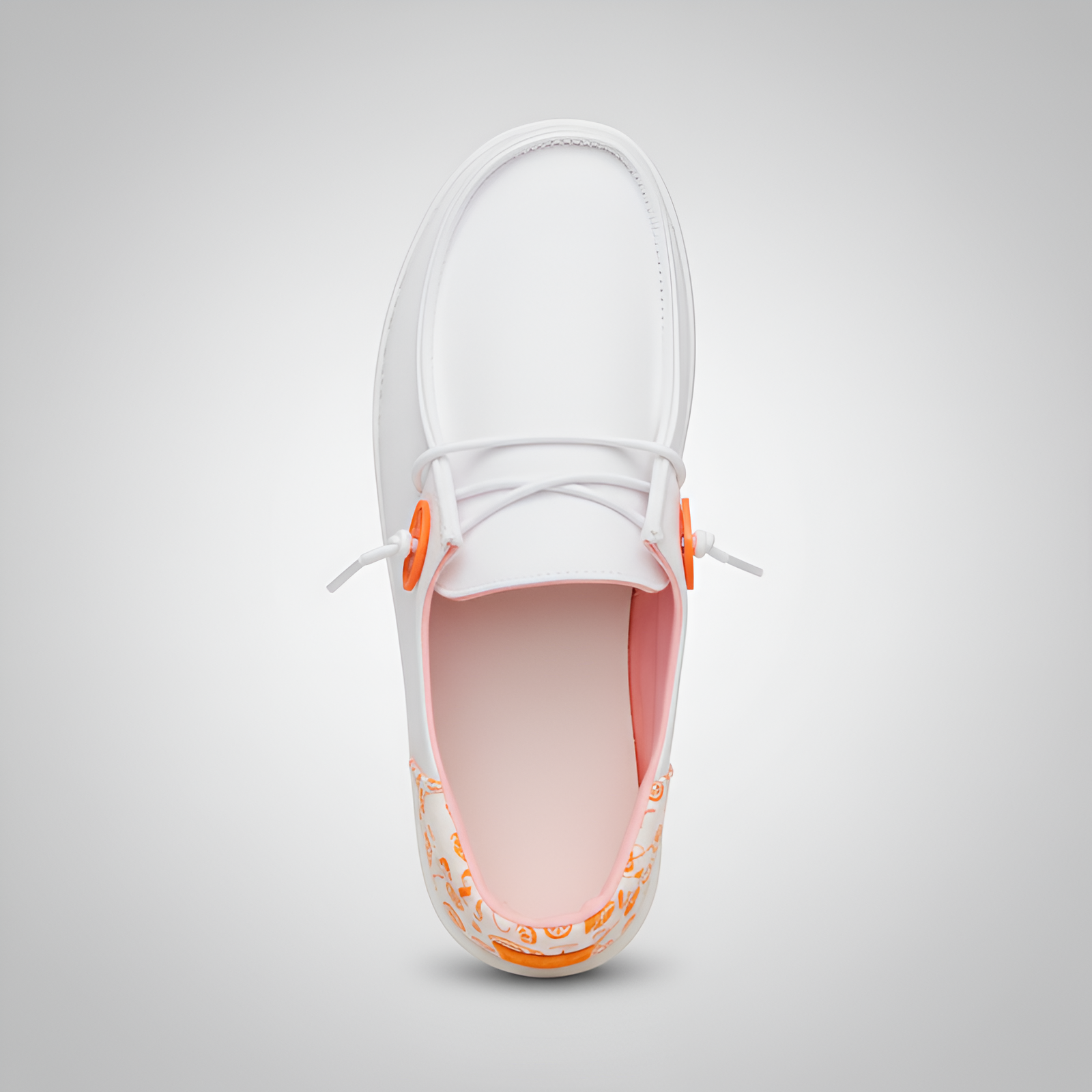 Glass Print Casual Slip On Shoes For Women