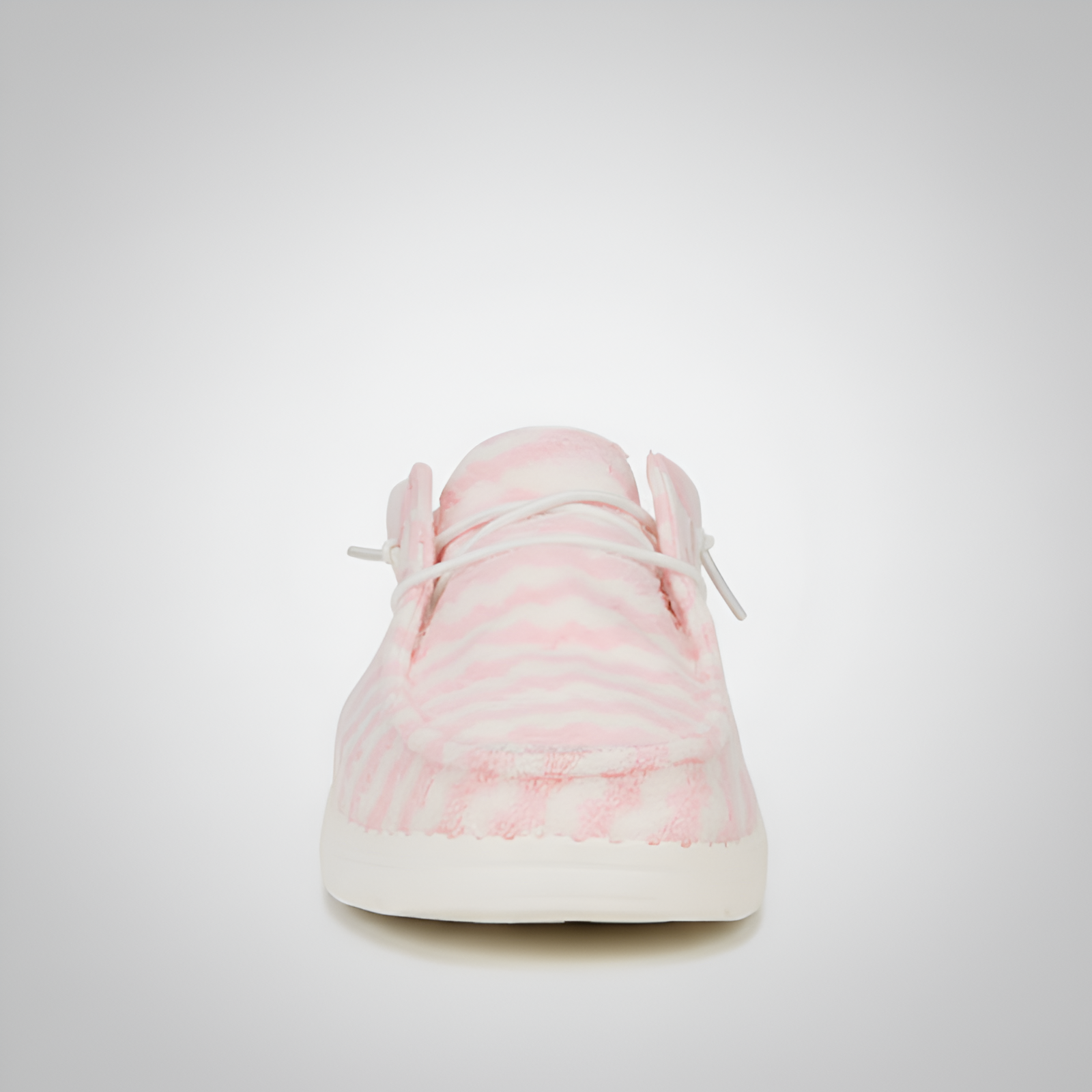 Stripe Design Casual Slip On Shoes