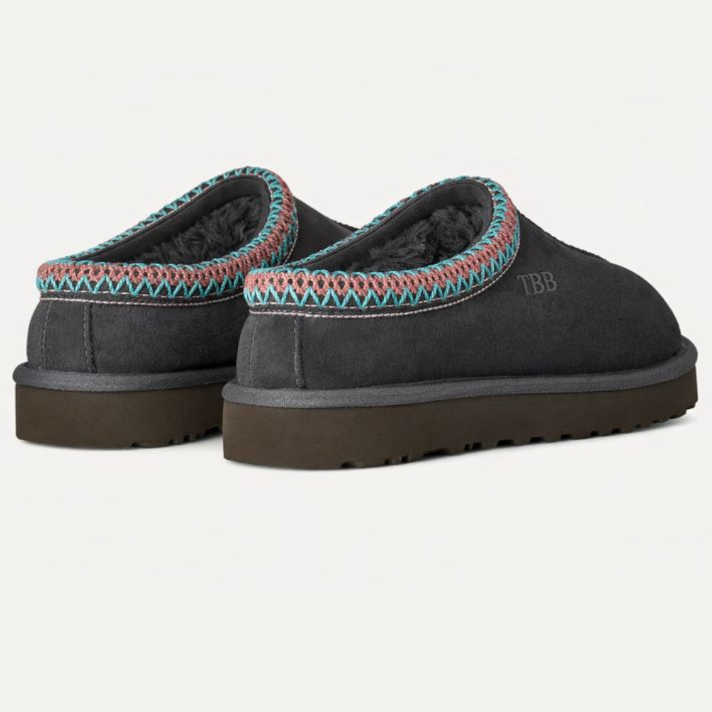 Tasman II Suede Slip On Platform Slipper