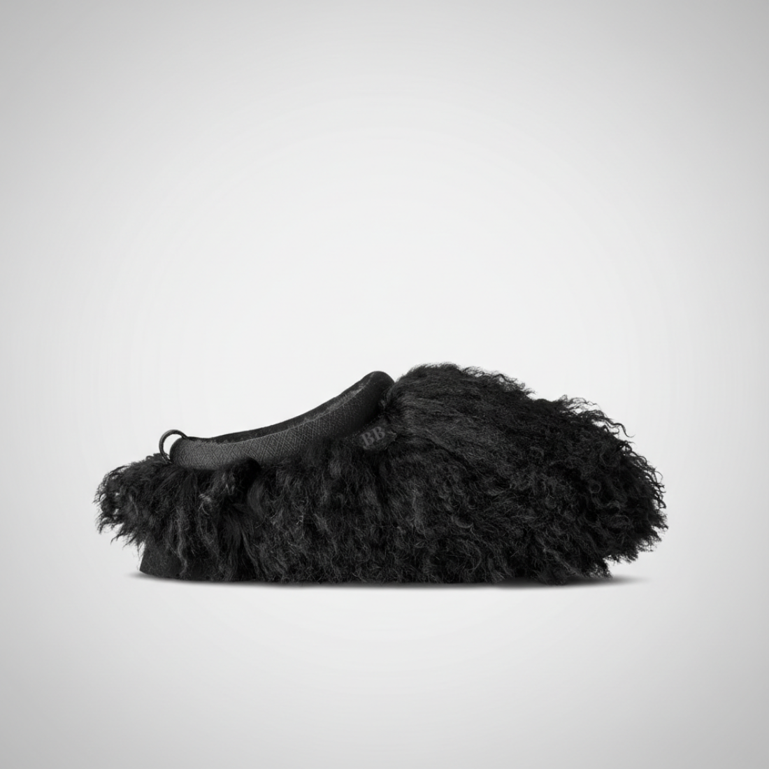 Tazz Fluff Momma Platform Sheepskin Slipper