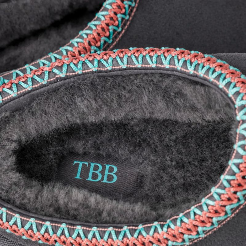 Tasman II Suede Slip On Platform Slipper