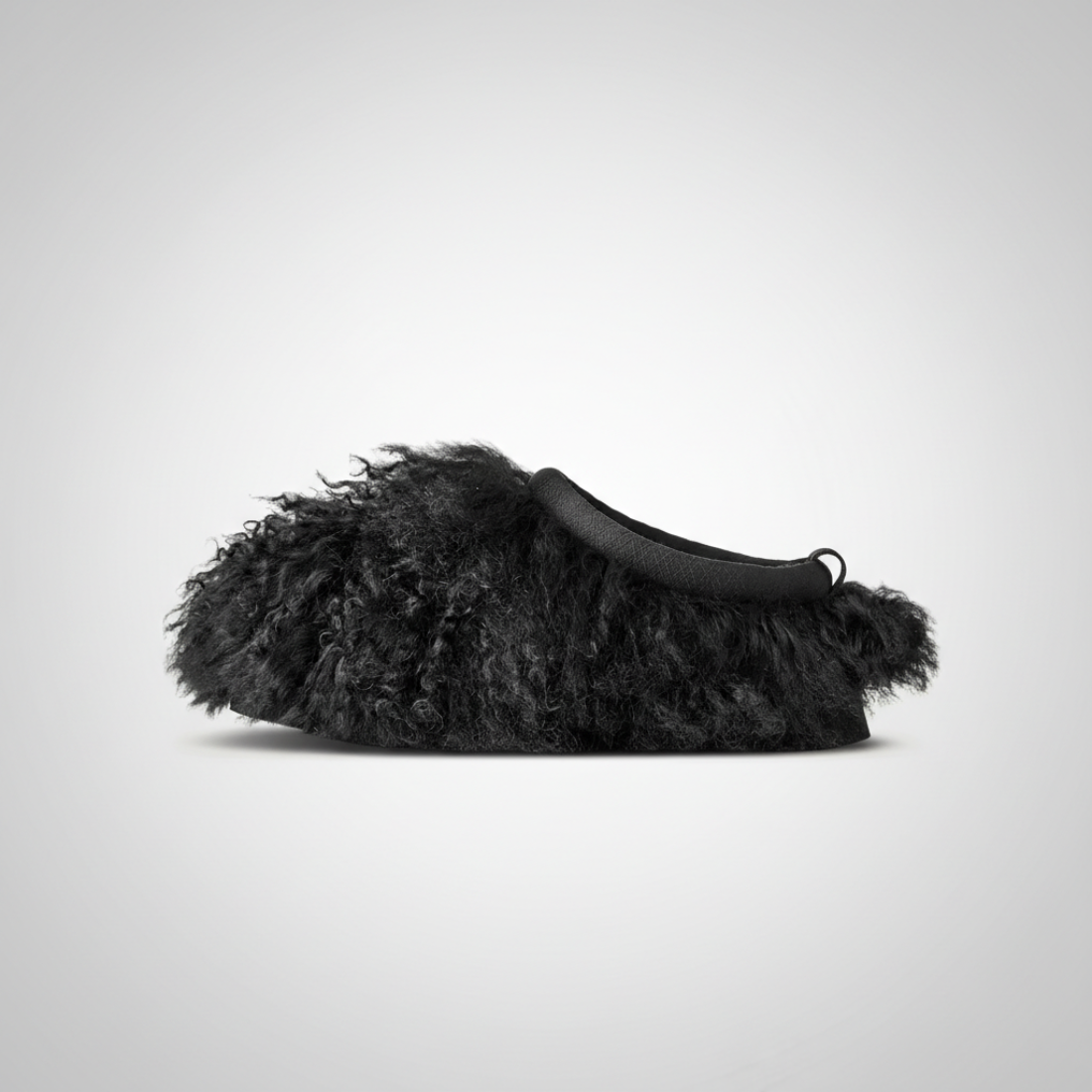 Tazz Fluff Momma Platform Sheepskin Slipper