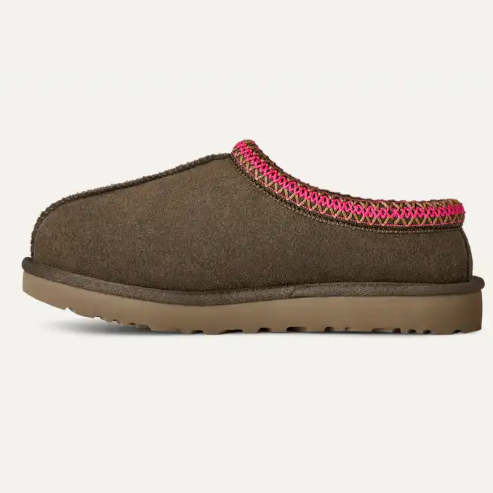 Tasman II Suede Slip On Platform Slipper