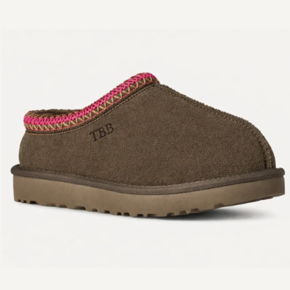 Tasman II Suede Slip On Platform Slipper