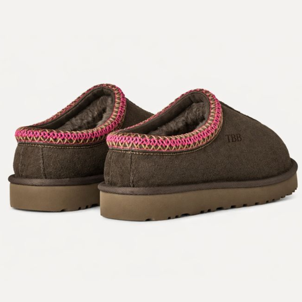 Tasman II Suede Slip On Platform Slipper