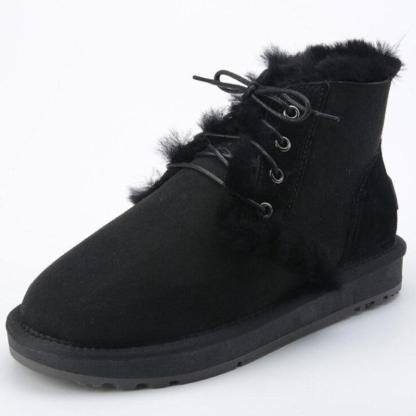 Women Short Ankle Winter Snow Boots - The Boston Boots