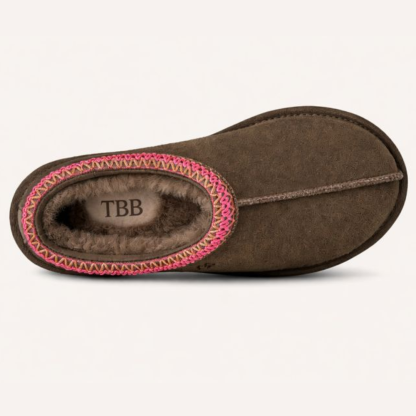 Tasman II Suede Slip On Platform Slipper