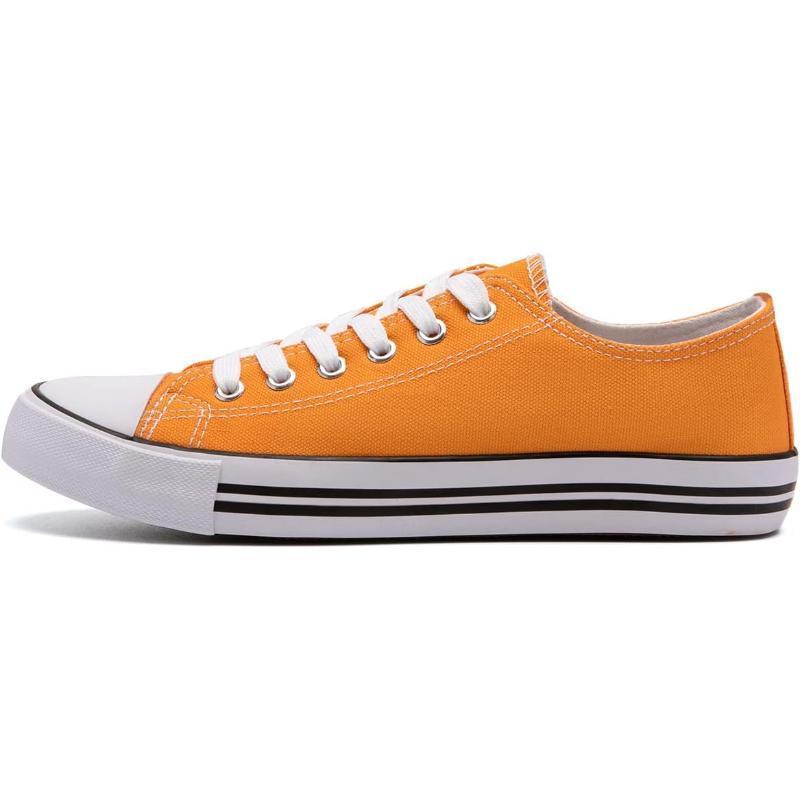 Solid Color Canvas Lace Up Shoes For Men - The Boston Boots