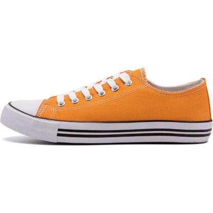 Solid Color Canvas Lace Up Shoes For Men - The Boston Boots