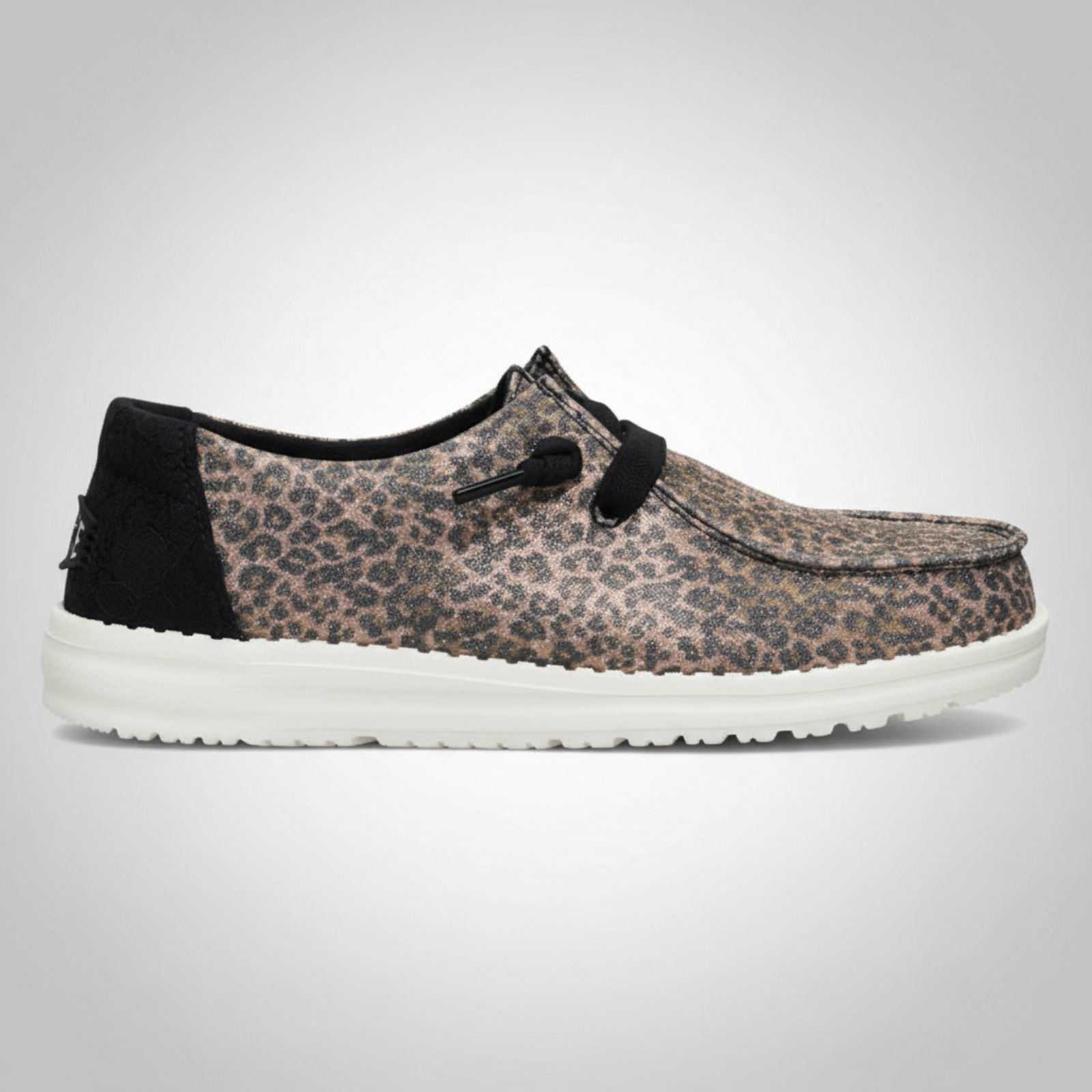 Sparkle Animal Cow Print Slip On Casual Shoes For Women
