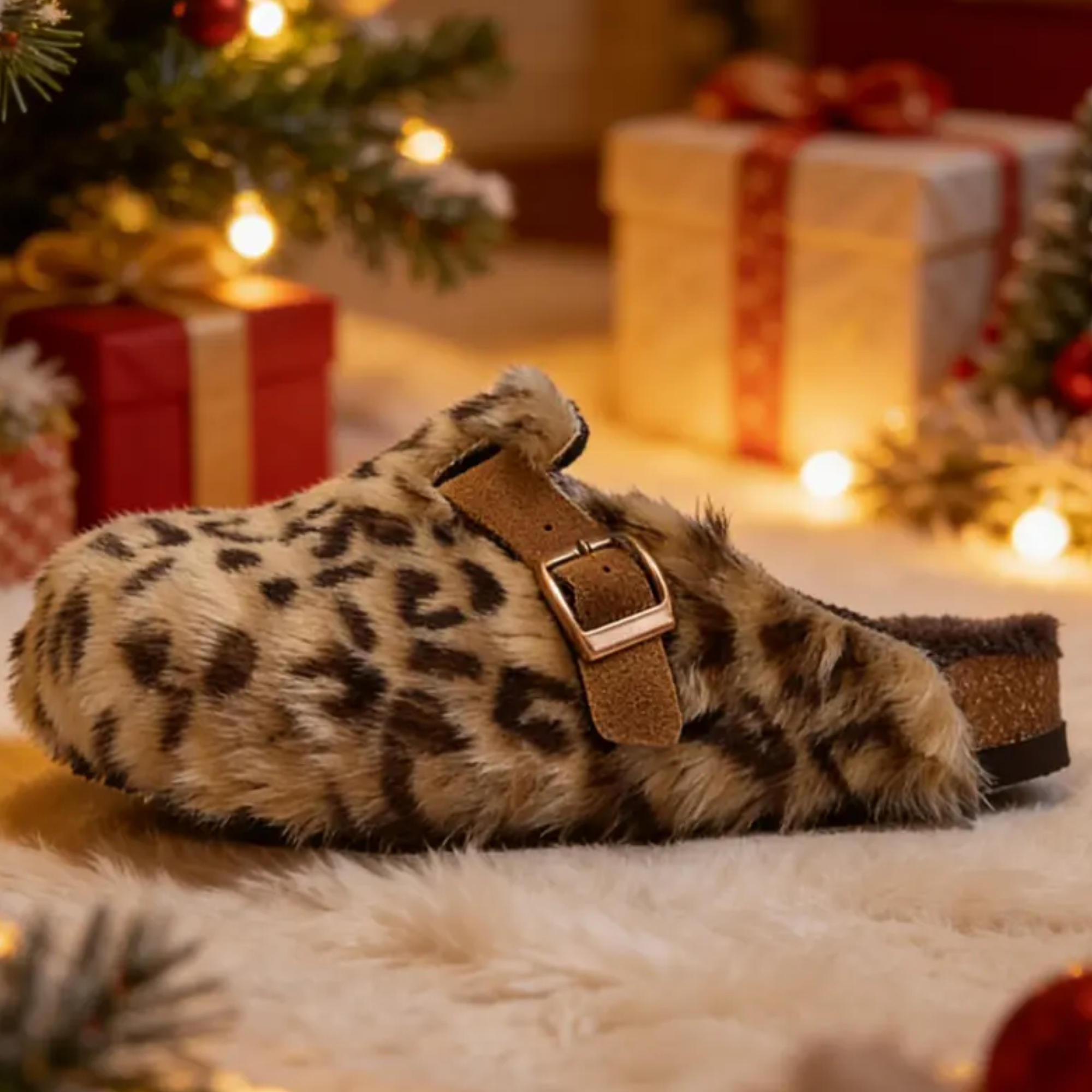 High Quality Faux Fur Warm Slippers For Men And Women