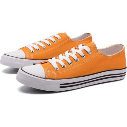 Solid Color Canvas Lace Up Shoes For Men - The Boston Boots