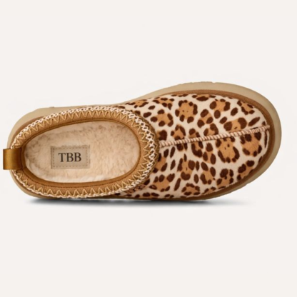 Tazz II Platform Suede Trim Slipper