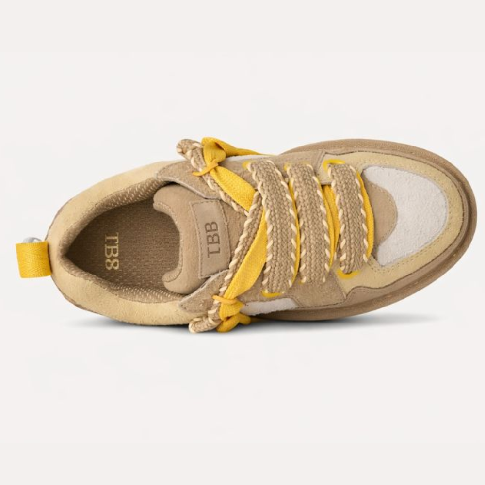 Low Top Casual Sneakers with Platform Sole