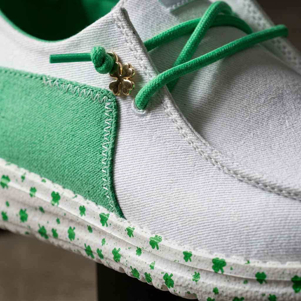 White / Green - Detail / Texture