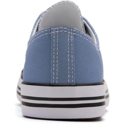 Mono Canvas Sneakers With Lace Up Detail - The Boston Boots