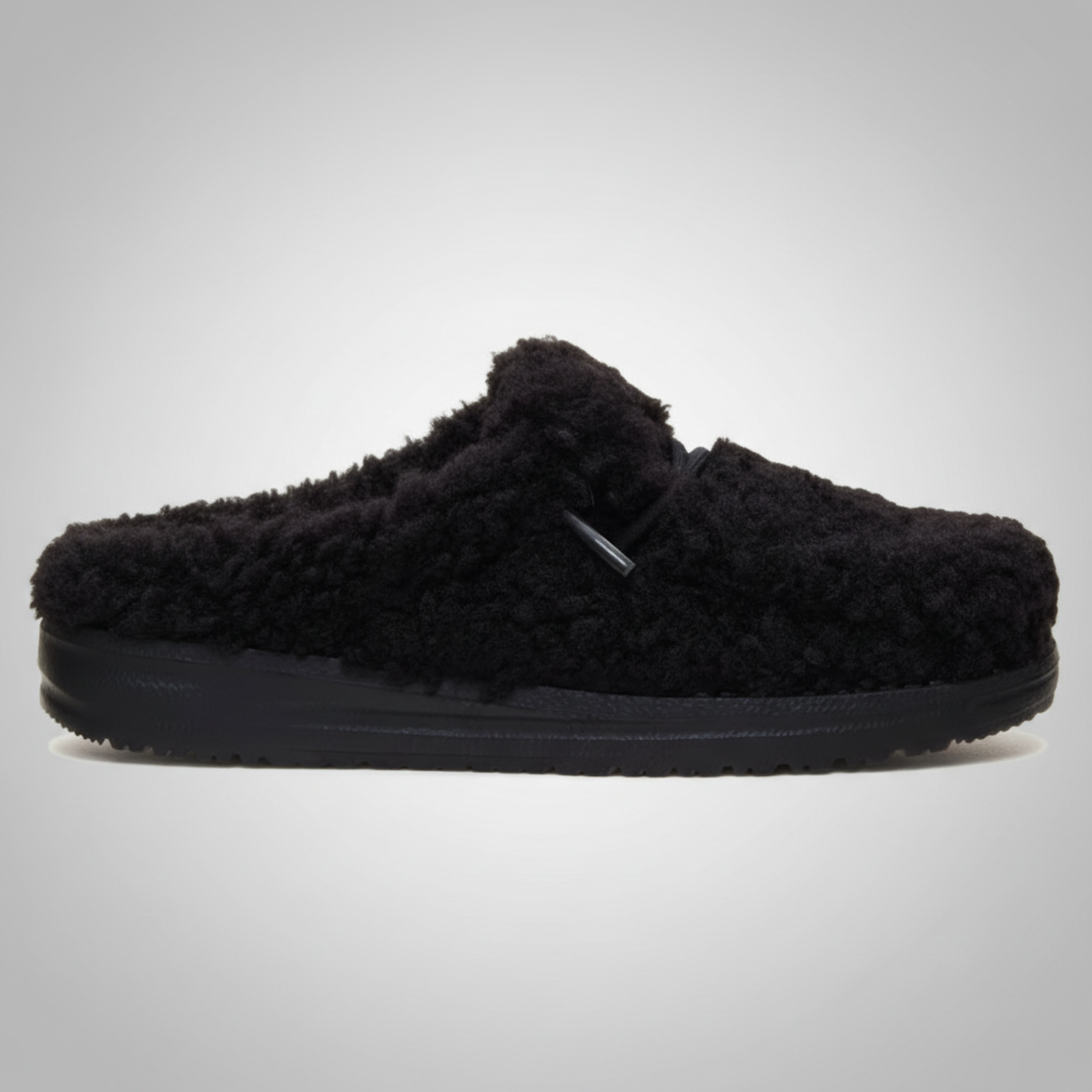 Youth Sherpa Fleece Slip On Slippers For Women