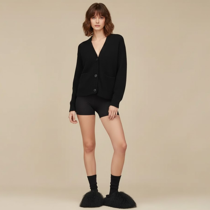 Tazz Fluff Momma Platform Sheepskin Slipper