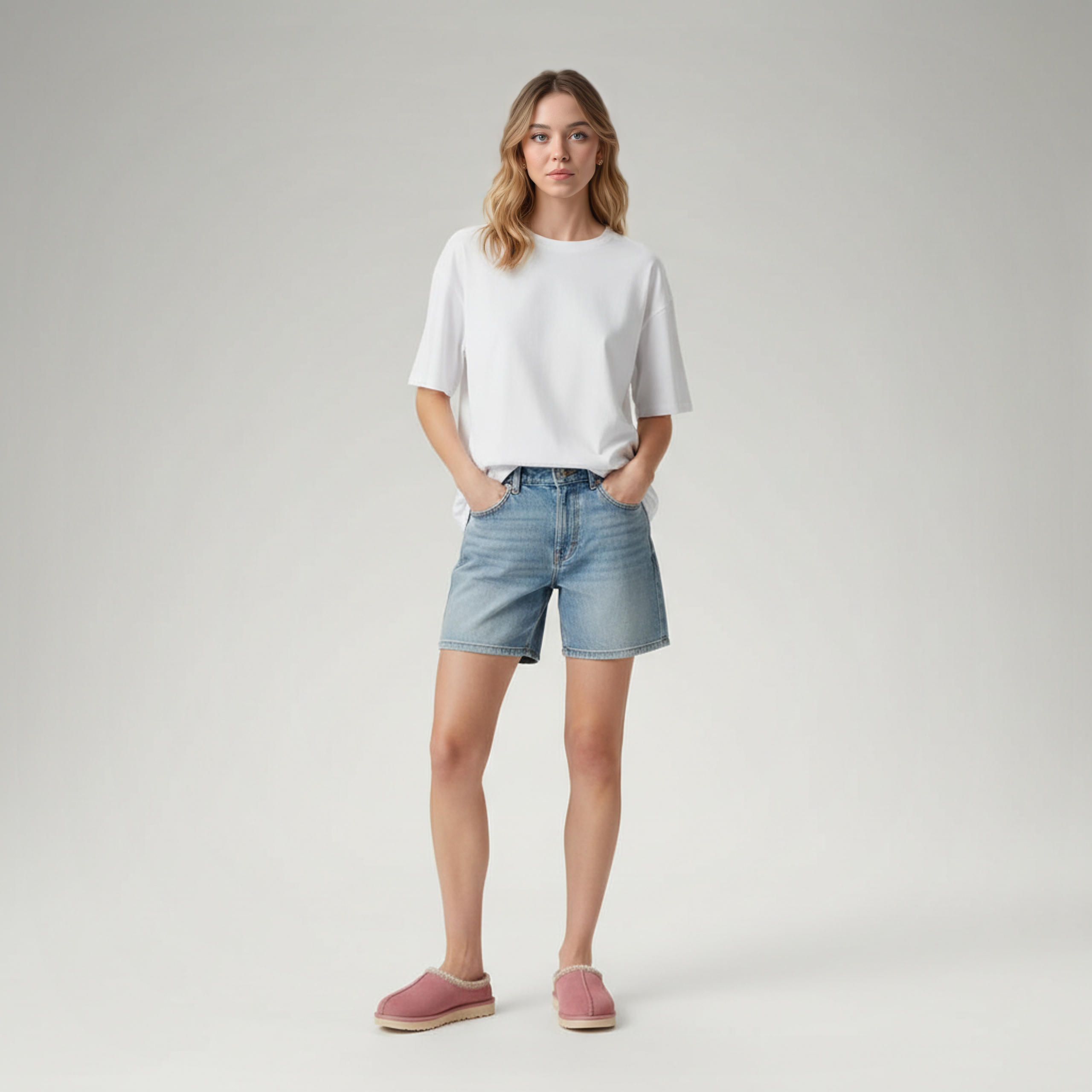 Tasman II Suede Slip On Platform Slipper