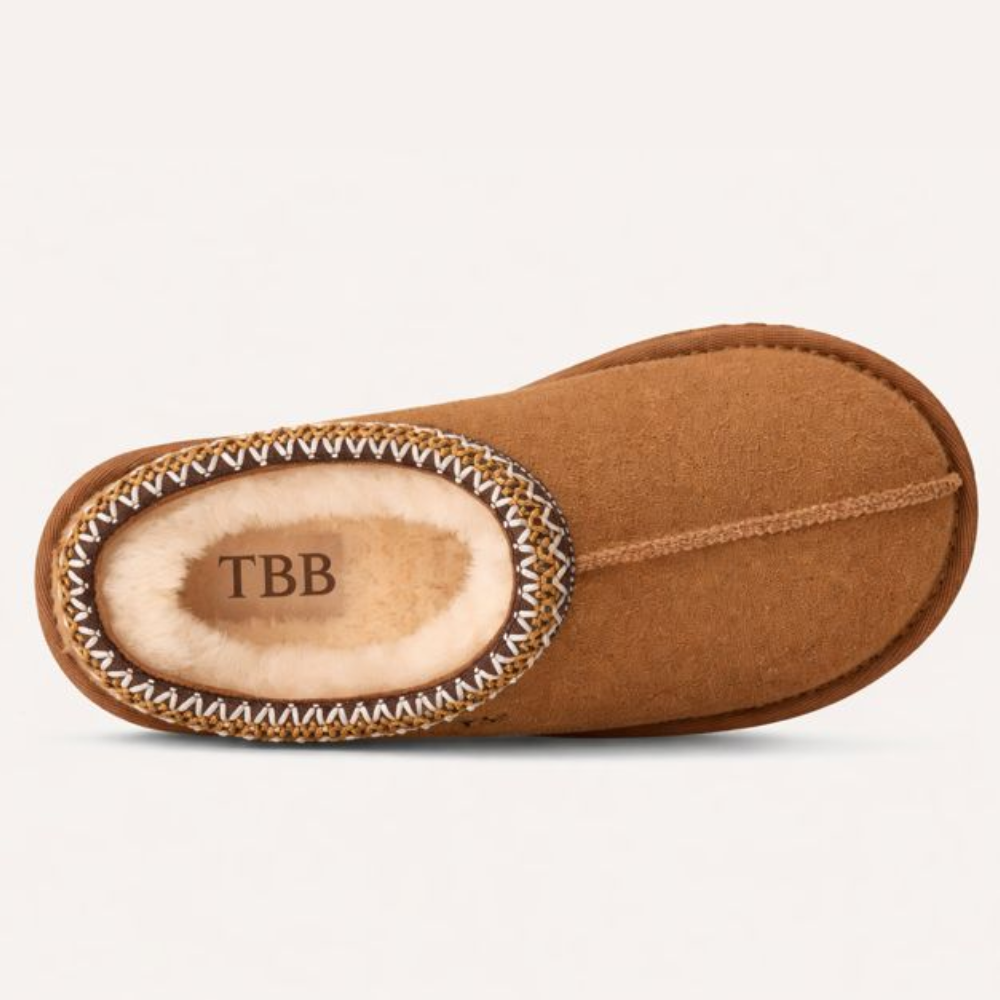 Tasman II Suede Slip On Platform Slipper