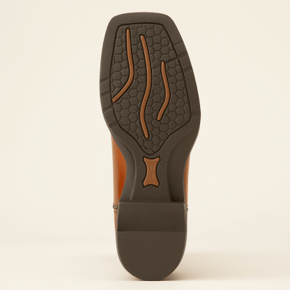 Western Square Toe Performance Boot - The Boston Boots