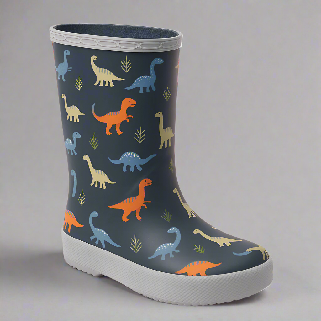 Classic Printed Rain Boots - The Boston Boots