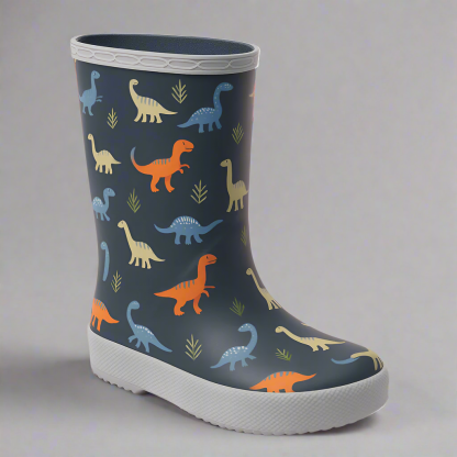 Classic Printed Rain Boots - The Boston Boots