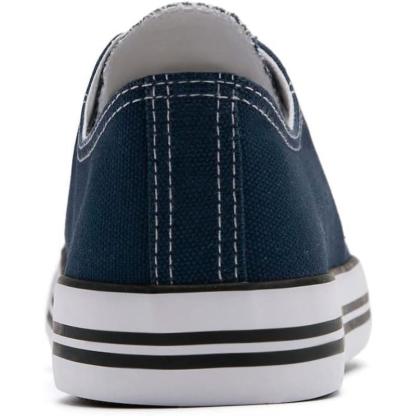 Solid Color Canvas Lace Up Shoes For Men - The Boston Boots
