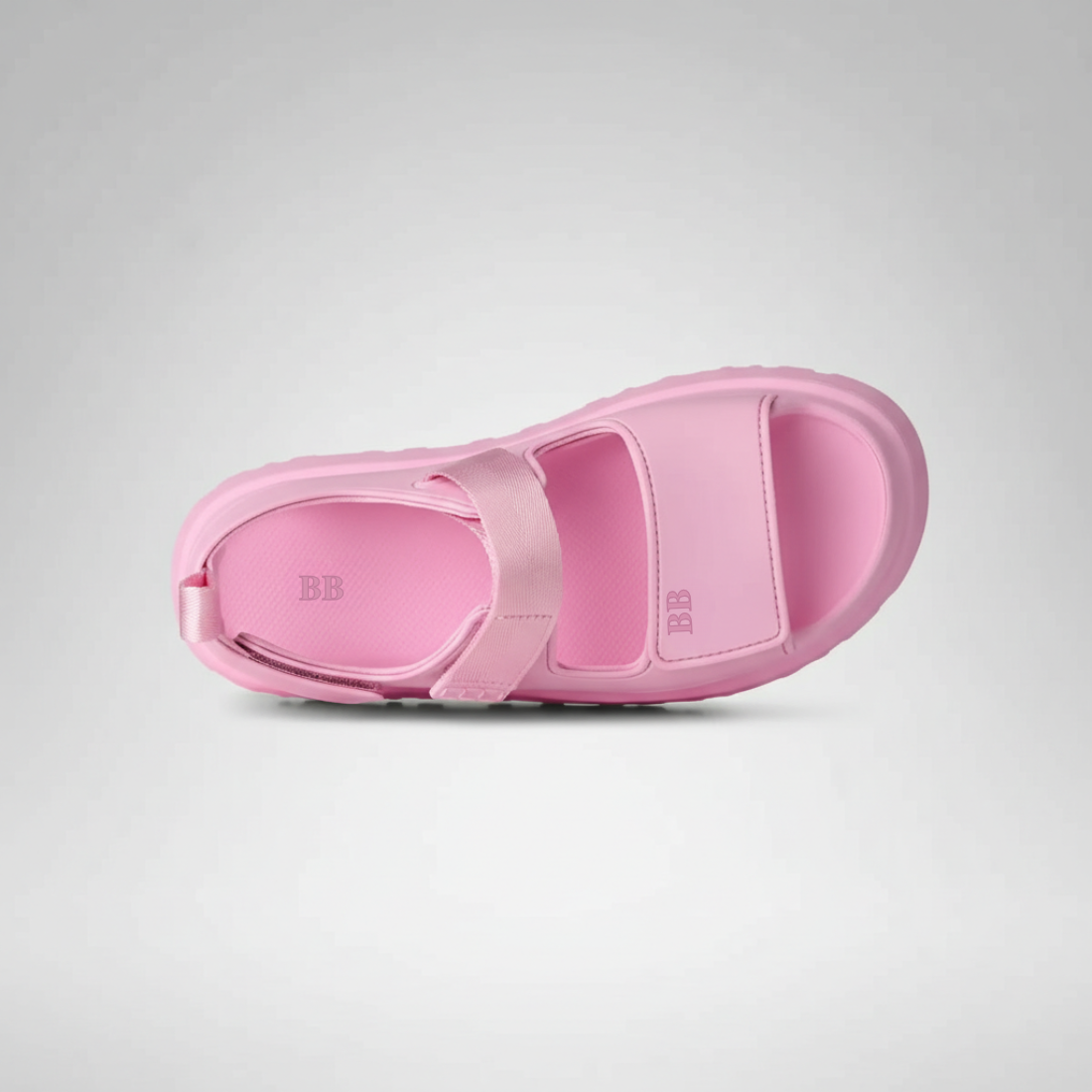 GoldenGlow Platform Strap Sandal