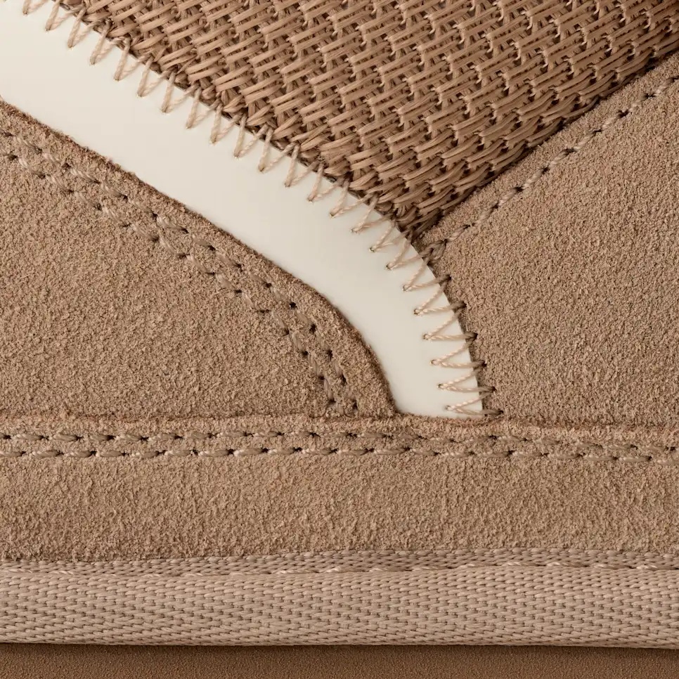 Lowmel Suede Mesh Sneaker