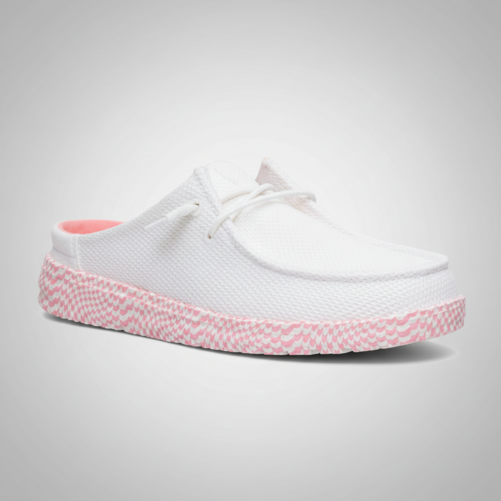 Slip On Warped Geo Casual Mule Shoes For Women