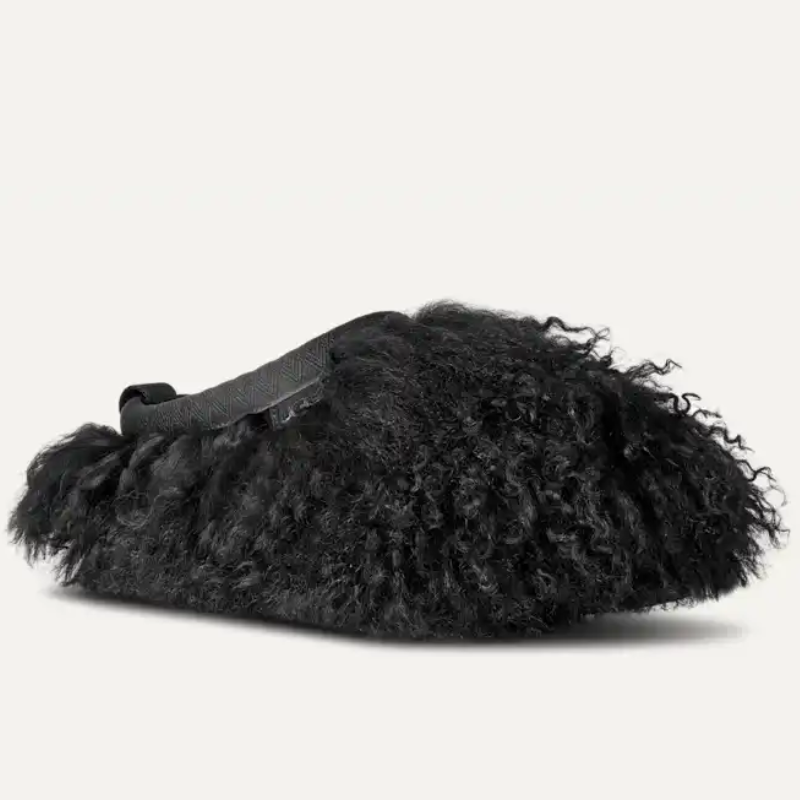 Tazz Fluff Momma Platform Sheepskin Slipper