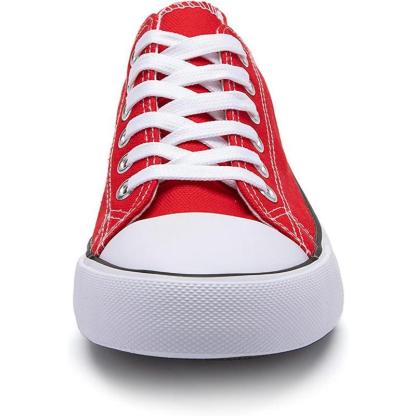 Classic Canvas Lace Up Shoes For Men - The Boston Boots