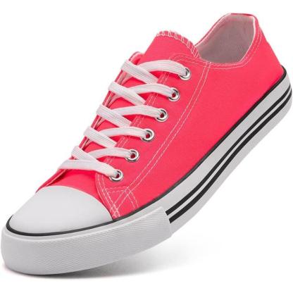 Solid Color Canvas Lace Up Shoes For Men - The Boston Boots