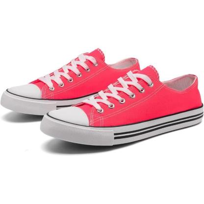 Solid Color Canvas Lace Up Shoes For Men - The Boston Boots