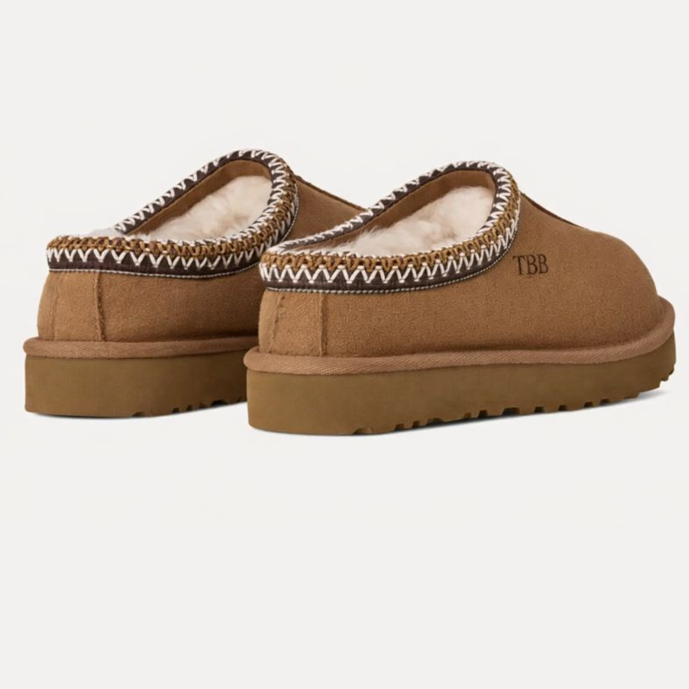 Tasman II Suede Slip On Platform Slipper