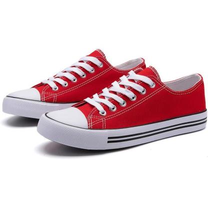 Classic Canvas Lace Up Shoes For Men - The Boston Boots