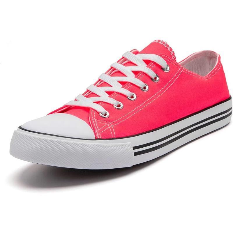 Solid Color Canvas Lace Up Shoes For Men - The Boston Boots