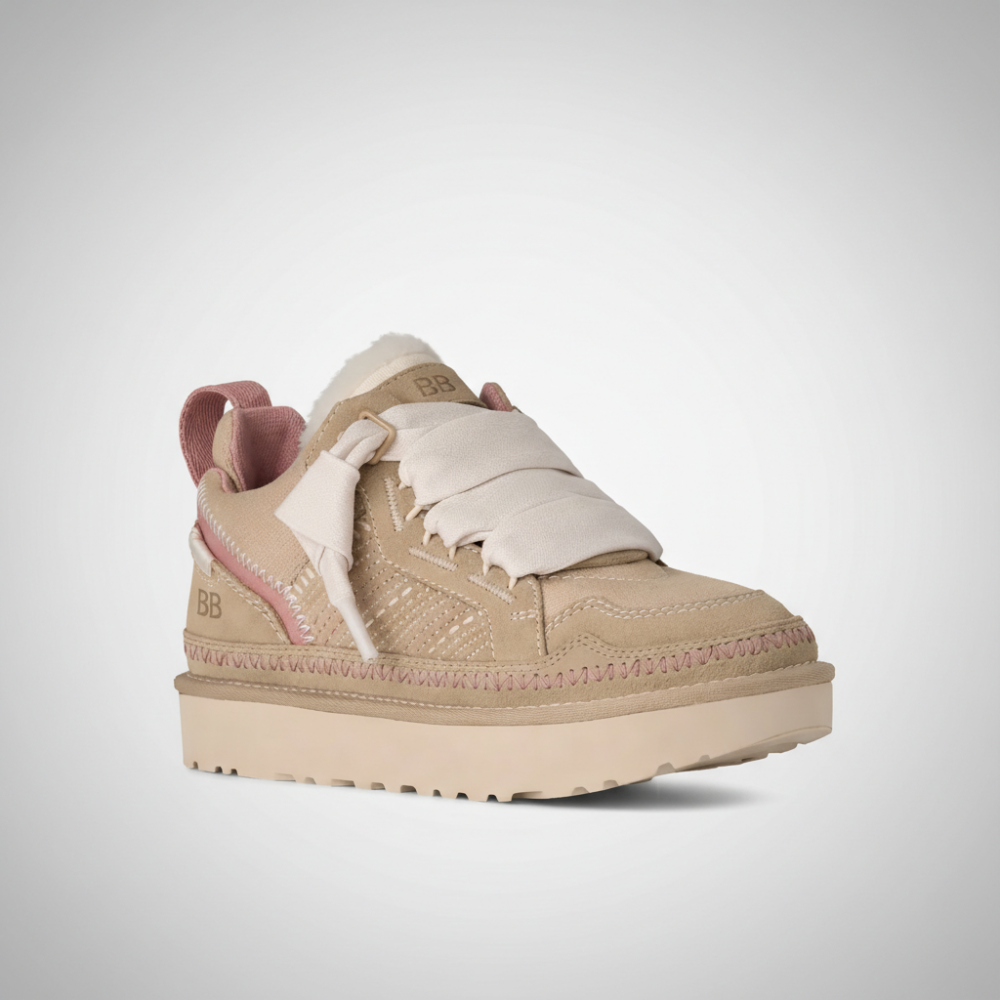 Lowmel Meadow Embroidered Casual Lace Sneaker