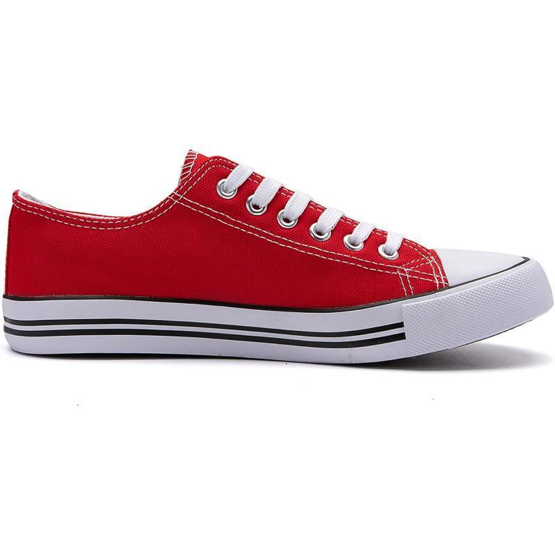 Classic Canvas Lace Up Shoes For Men - The Boston Boots